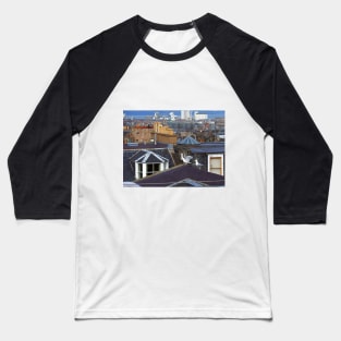 Edinburgh Rooftops Baseball T-Shirt